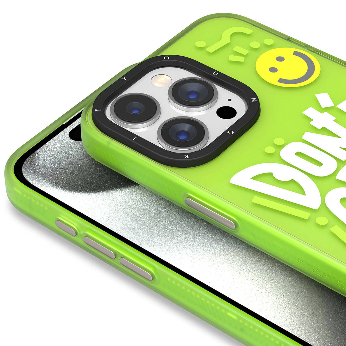 iPhone 15 Pro Kılıf Desenli Youngkit Happy Hearth Serisi Kılıf