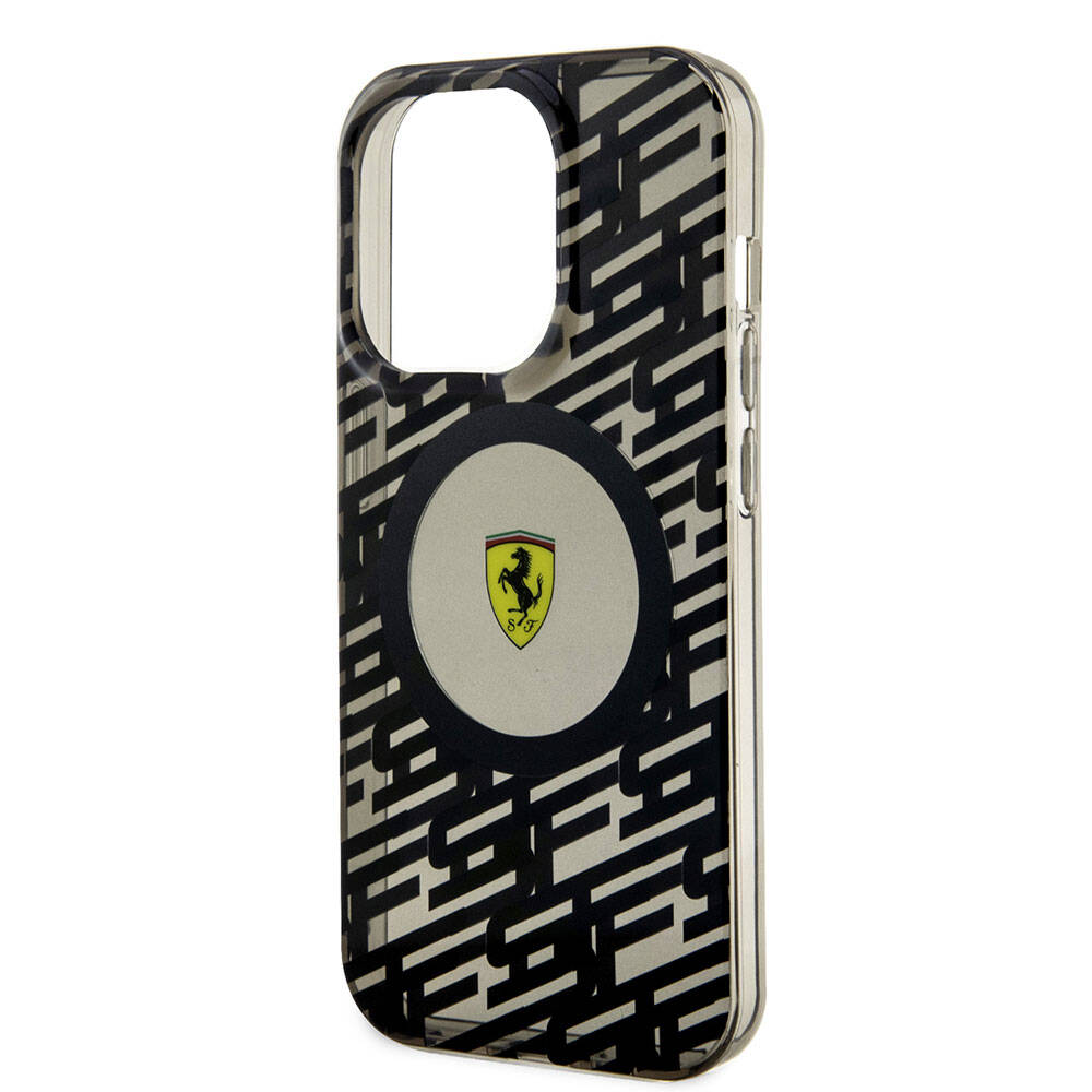 iPhone 15 Pro Kılıf Ferrari Orijinal Lisanslı M-safe Şarj Özellikli Multi SF Kılıf