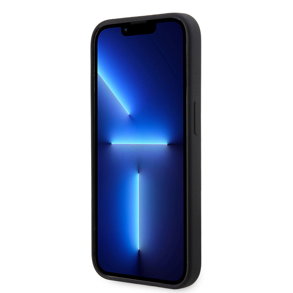 iPhone 15 Pro Kılıf Ferrari Orijinal Lisanslı Metal Logolu SF Yazılı Kılıf