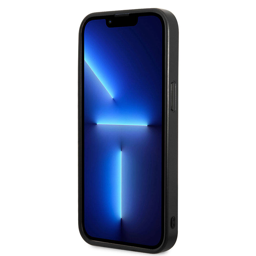 iPhone 15 Pro Kılıf Guess Orijinal Lisanslı Pullu Arka Yüzey Metal Yazı Logolu Sequin Script Kılıf