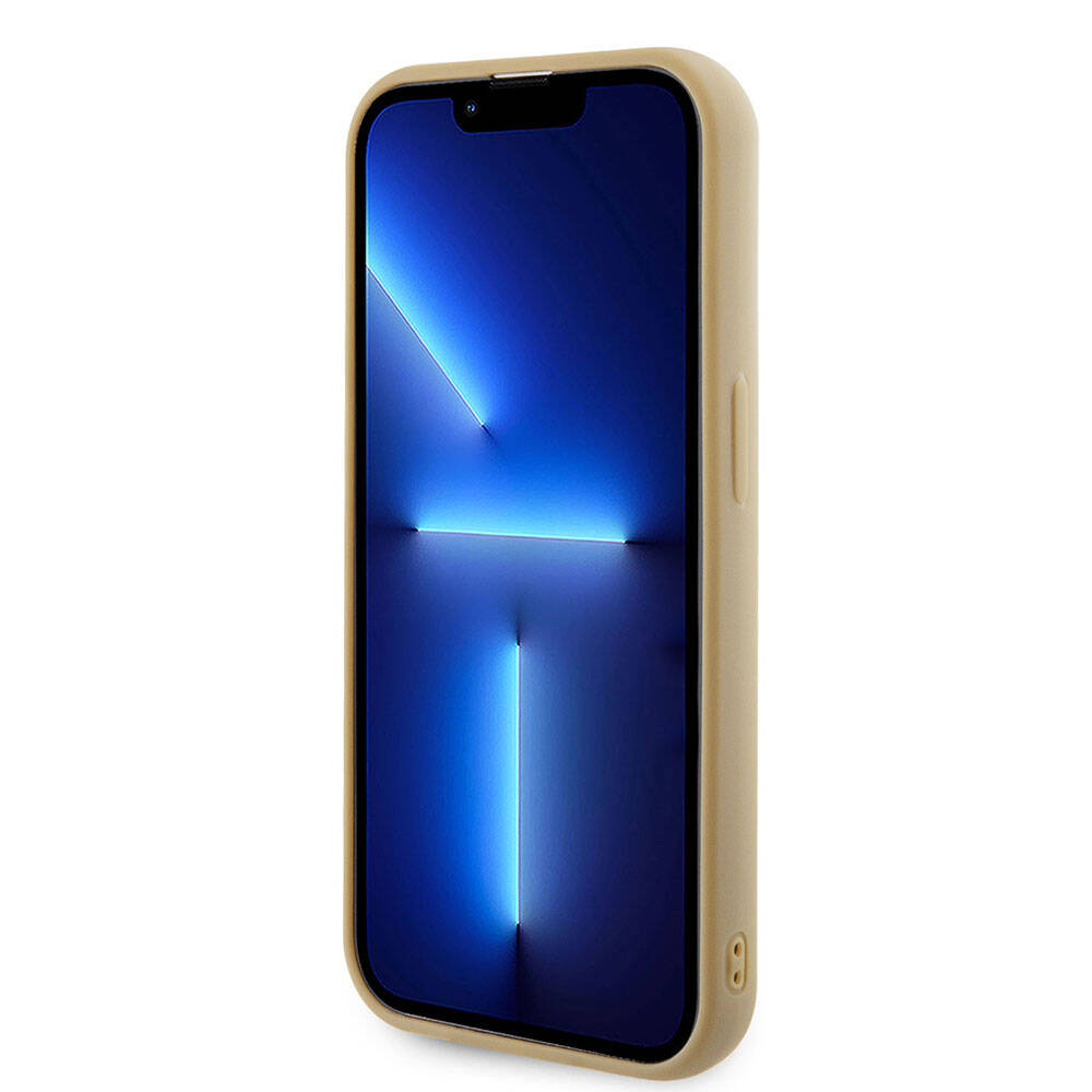 iPhone 15 Pro Kılıf Guess Orijinal Lisanslı Yazı Logolu Disco Script Metal Kılıf
