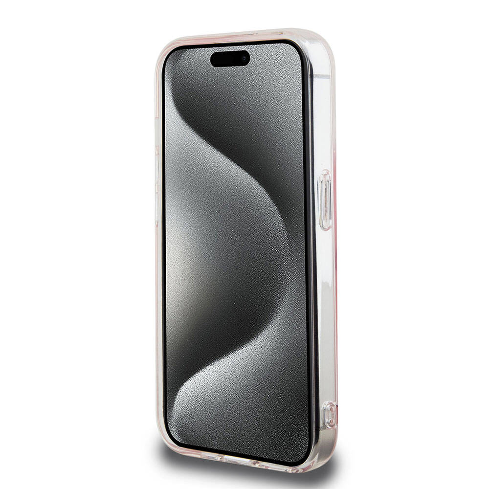 iPhone 15 Pro Kılıf Hello Kitty Orijinal Lisanslı Askılı Yazı ve İkonik Logolu Daydreaming Kılıf