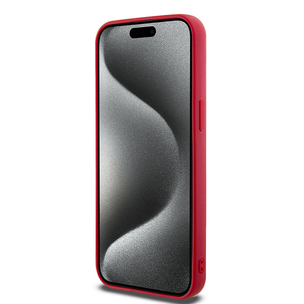 iPhone 15 Pro Kılıf Hello Kitty Orijinal Lisanslı Yazı ve İkonik Logolu 3D Rubber Kitty Head Kılıf