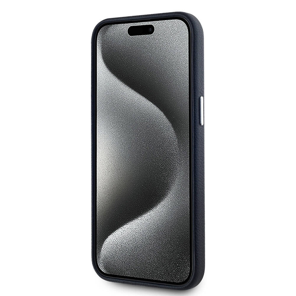 iPhone 15 Pro Kılıf Karl Lagerfeld Orijinal Lisanslı KL Yazılı Hotel Kılıf