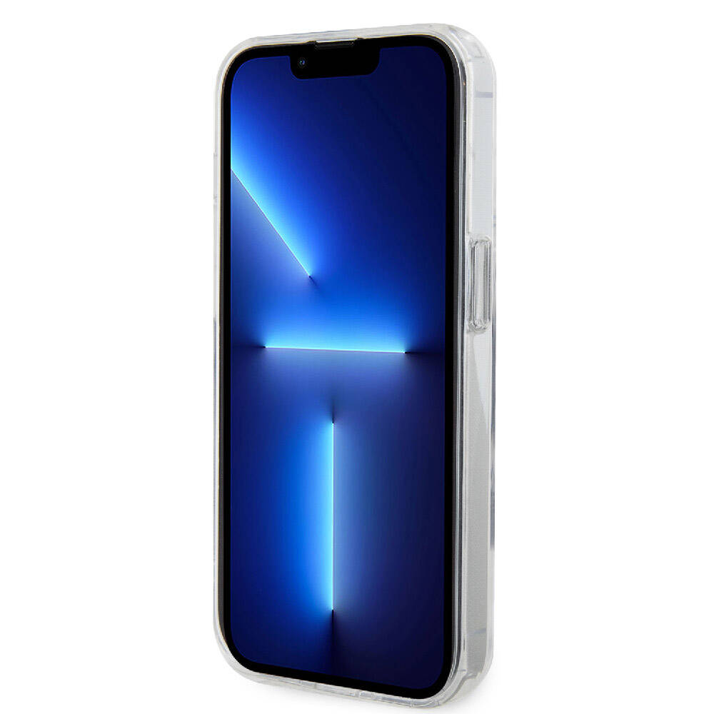 iPhone 15 Pro Kılıf Karl Lagerfeld Orijinal Lisanslı M-safe Şarj Özellikli K&C İkonik Baskılı Ring Standlı Kılıf