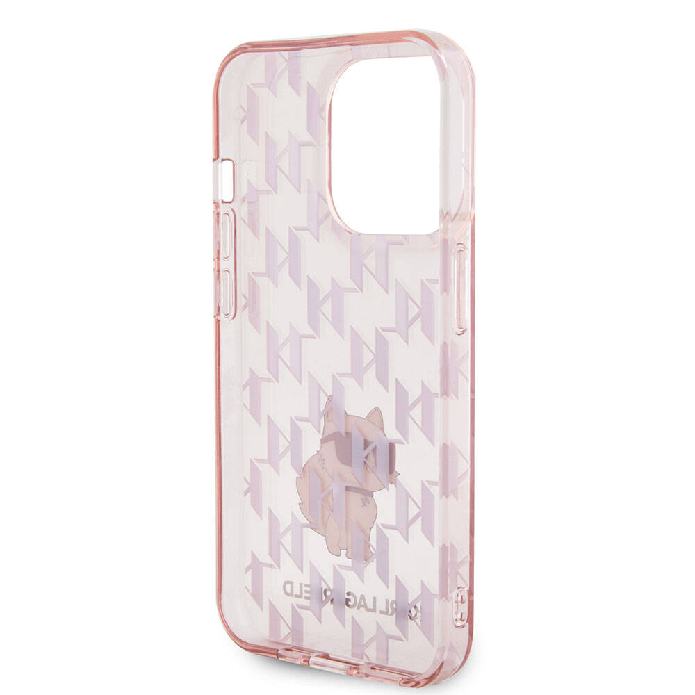 iPhone 15 Pro Kılıf Karl Lagerfeld IML C Monogram Orijinal Lisanslı Kılıf