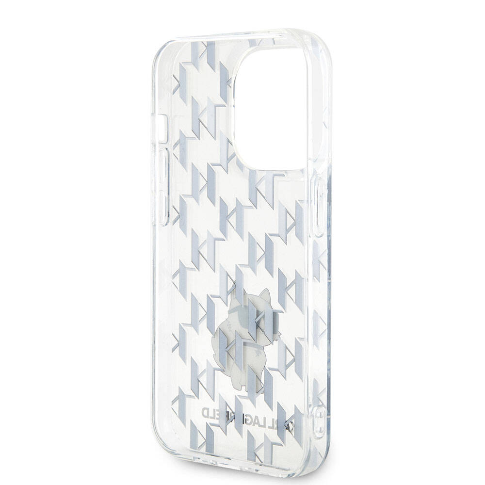 iPhone 15 Pro Kılıf Karl Lagerfeld IML C Monogram Orijinal Lisanslı Kılıf