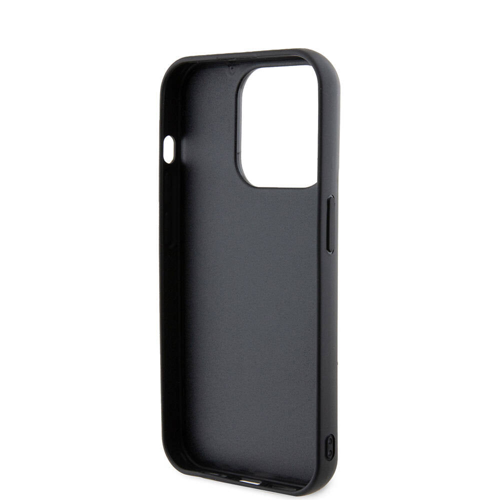 iPhone 15 Pro Kılıf Karl Lagerfeld Silikon 3D K&C Logo orijinal Lisanslı Kılıf