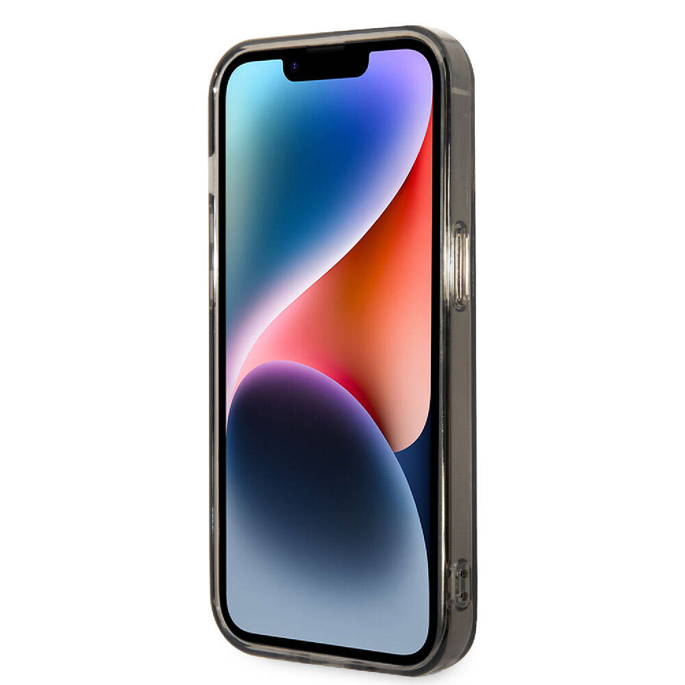 iPhone 15 Pro Kılıf Lacoste orijinal Lisanslı M-safe Şarj Özellikli Transparan Timsah Logo Baskılı Kılıf