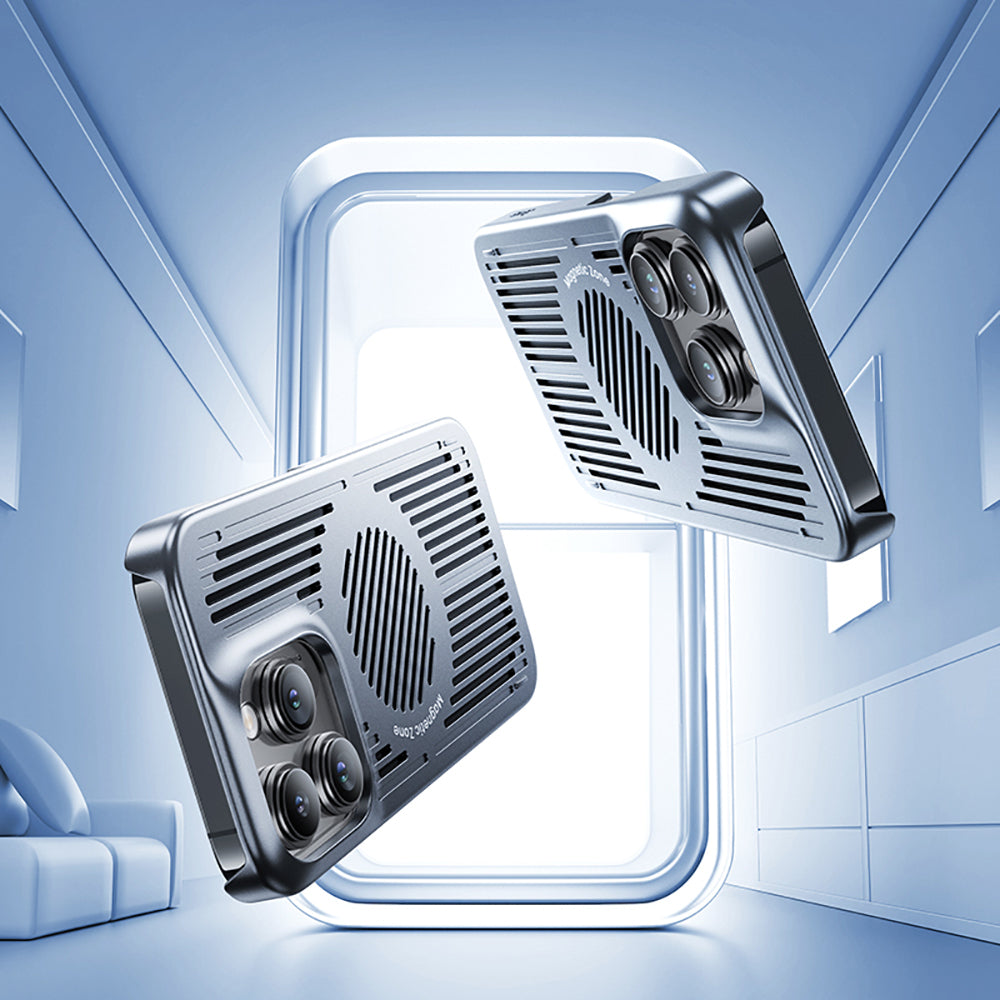 iPhone 15 Pro Kılıf M-safe Şarj ve Soğutucu Özellikli Benks Biliz Kılıf