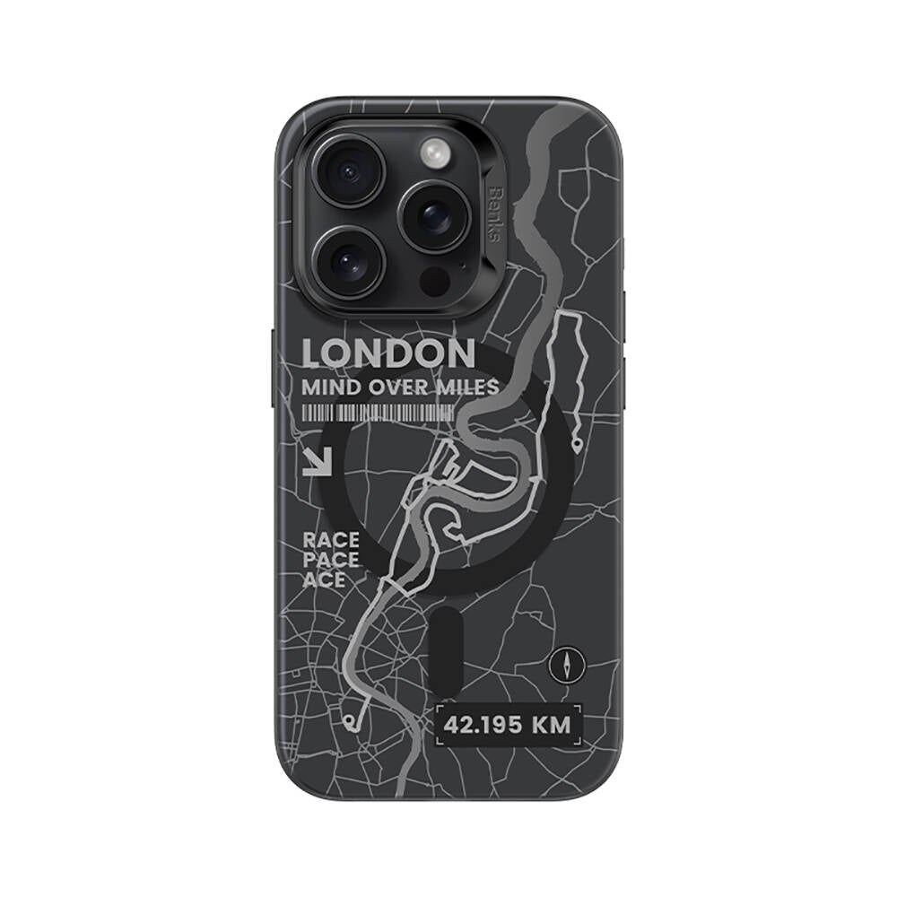 iPhone 15 Pro Kılıf M-safe Şarj Özellikli Benks City Serisi Kılıf