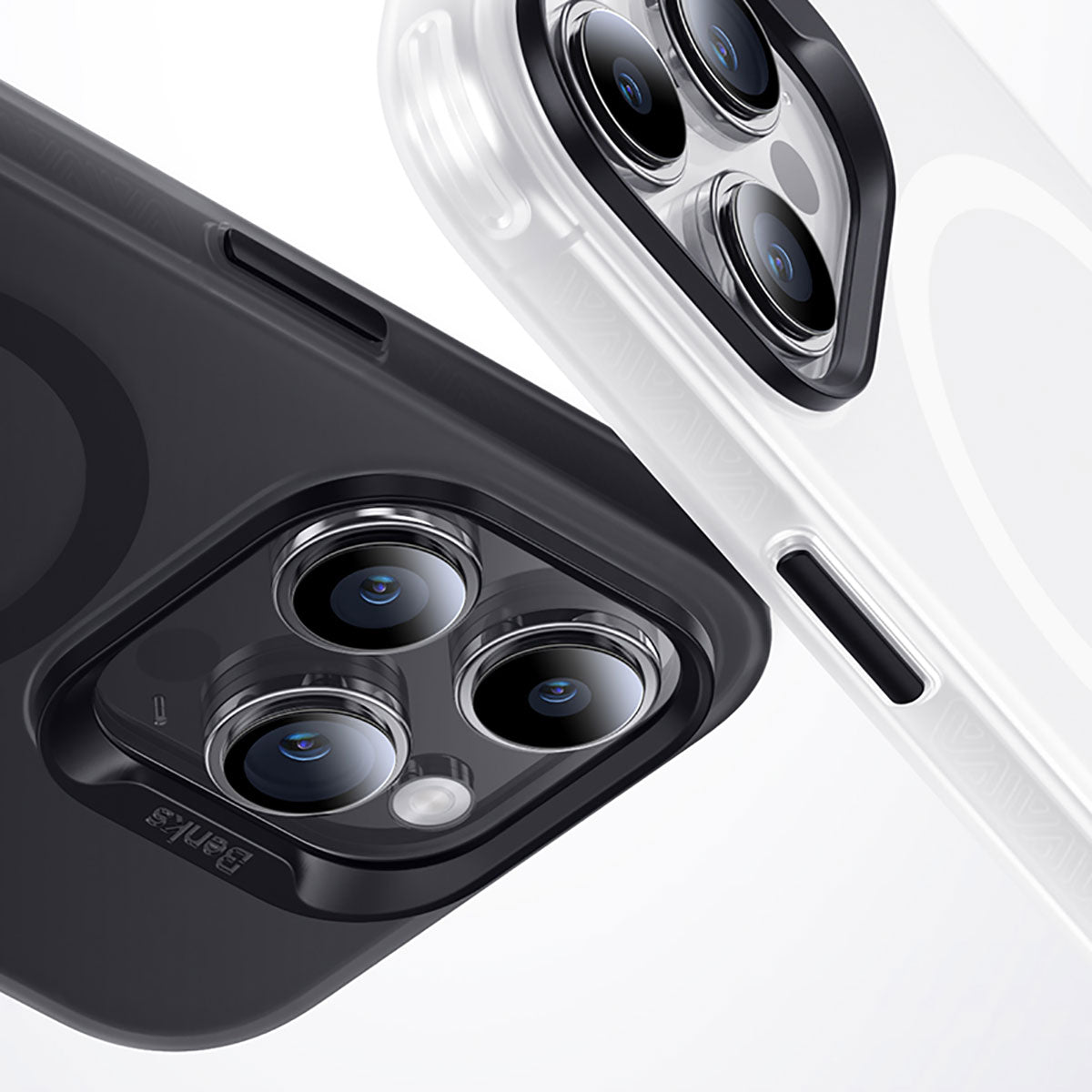 iPhone 15 Pro Kılıf M-safe Şarj Özellikli Benks Lucid Armor Kılıf