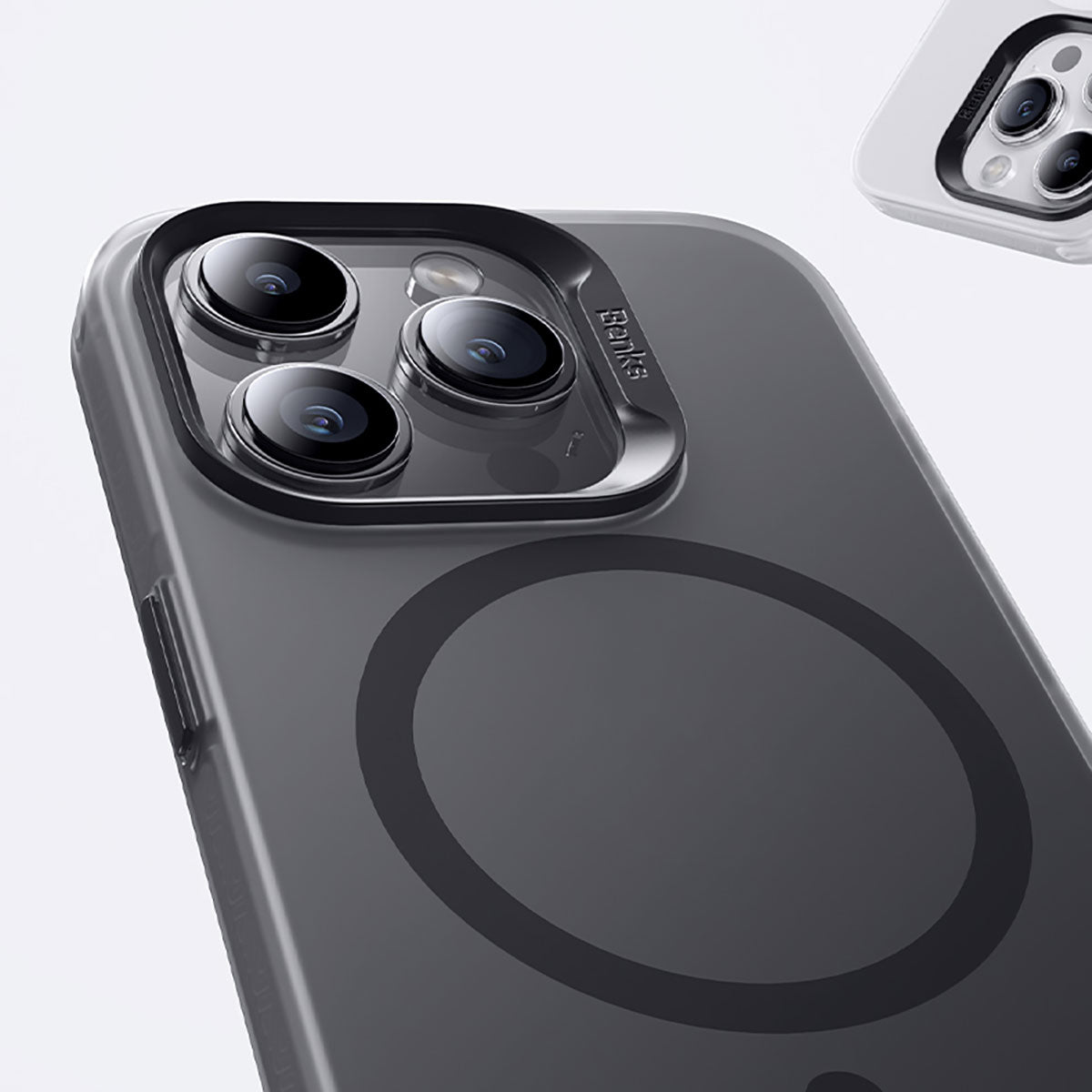 iPhone 15 Pro Kılıf M-safe Şarj Özellikli Benks Lucid Armor Kılıf