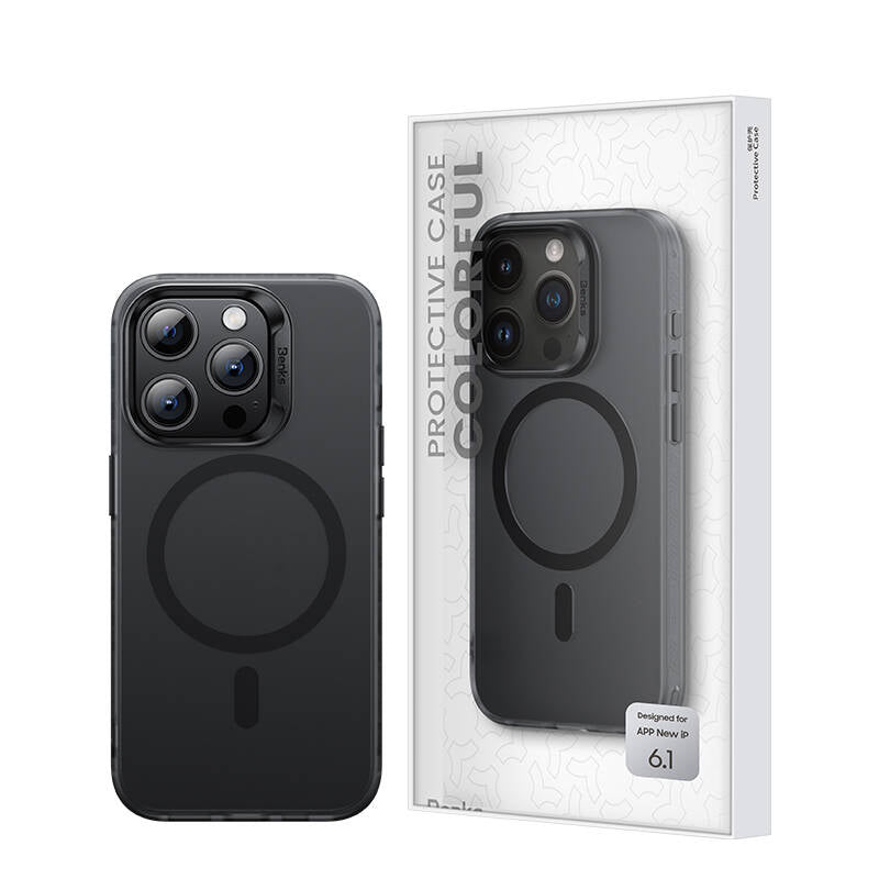 iPhone 15 Pro Kılıf M-safe Şarj Özellikli Benks Lucid Armor Kılıf