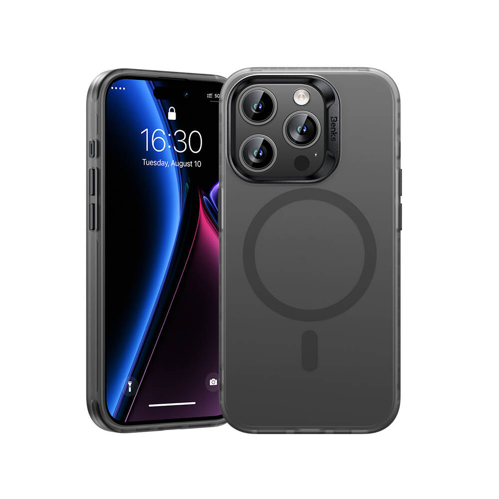iPhone 15 Pro Kılıf M-safe Şarj Özellikli Benks Lucid Armor Kılıf