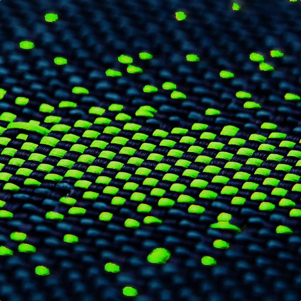 iPhone 15 Pro Kılıf M-safe Şarj Özellikli Lumintex Teknolojili Fosforlu Özellikli Aramid Fiber Pitaka Tactile Woven Starpeak Serisi Milky Way Galaxy Kılıf