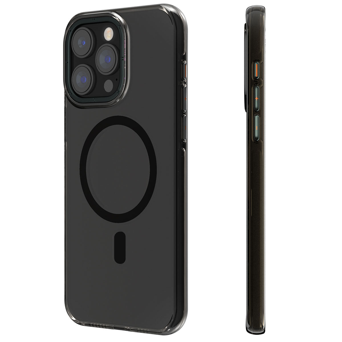 iPhone 15 Pro Kılıf M-safe Şarj Özellikli Şeffaf Youngkit Crystal Shield Serisi Kılıf