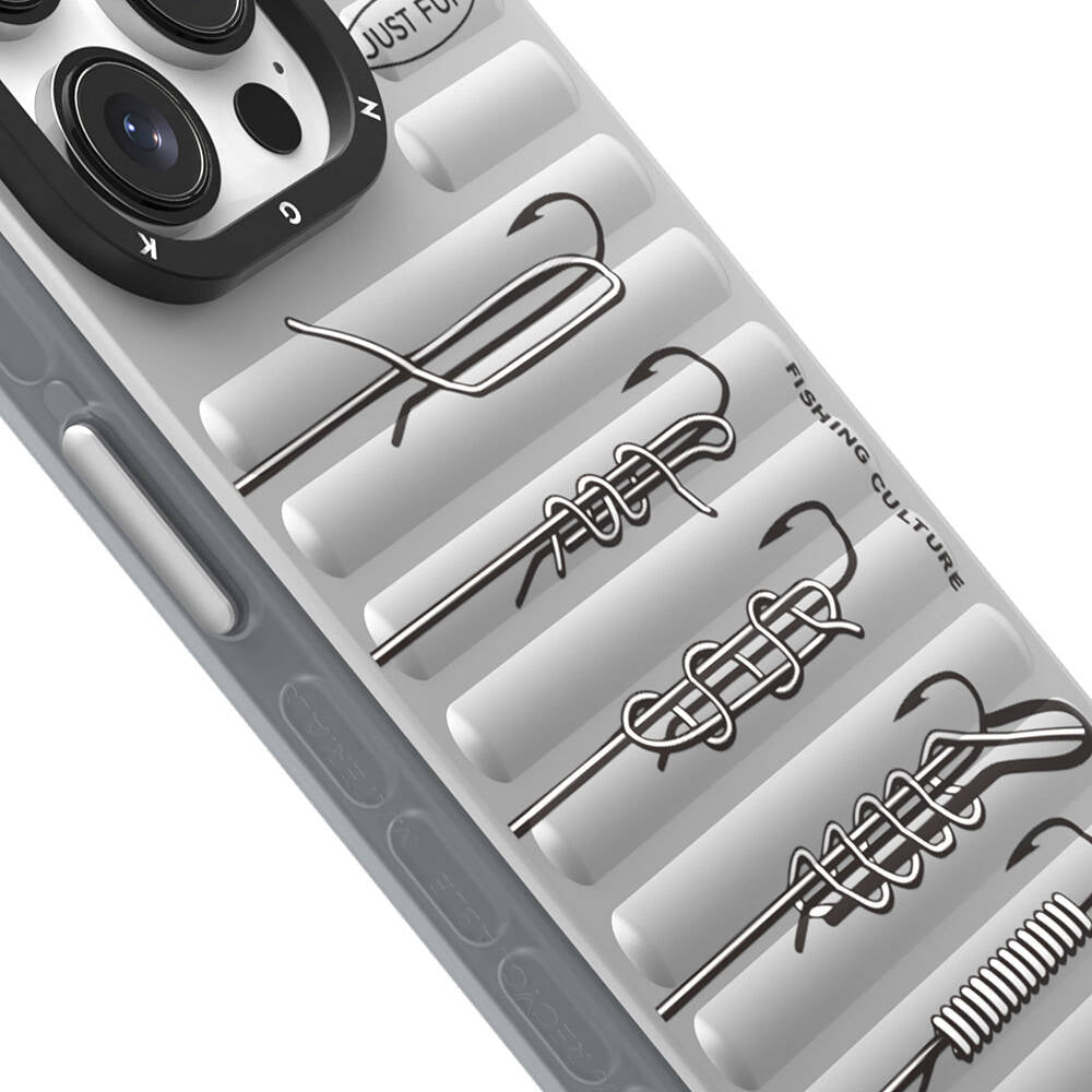 iPhone 15 Pro Kılıf M-safe Şarj Özellikli Youngkit Fishing Serisi Kılıf