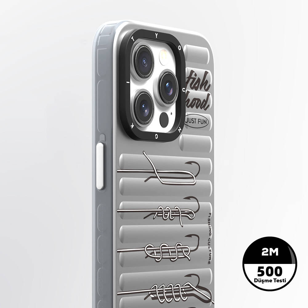 iPhone 15 Pro Kılıf M-safe Şarj Özellikli Youngkit Fishing Serisi Kılıf