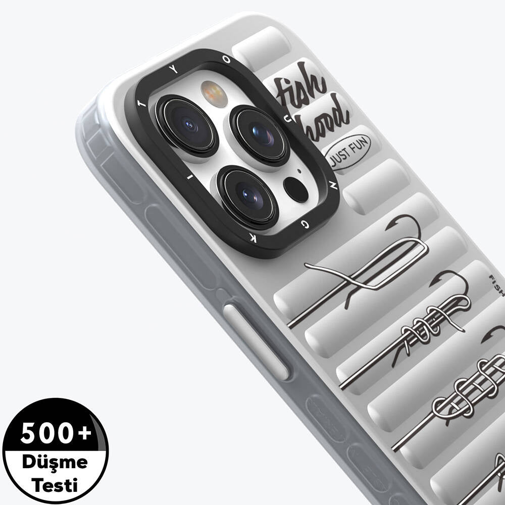 iPhone 15 Pro Kılıf M-safe Şarj Özellikli Youngkit Fishing Serisi Kılıf