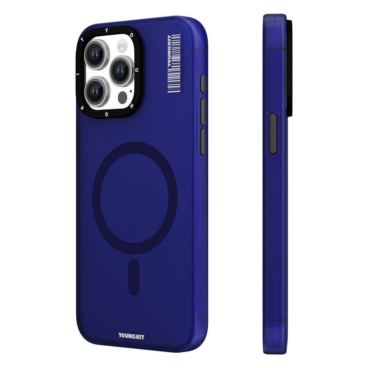 iPhone 15 Pro Kılıf M-safe Şarj Özellikli Youngkit Hidden Sand Serisi Kılıf