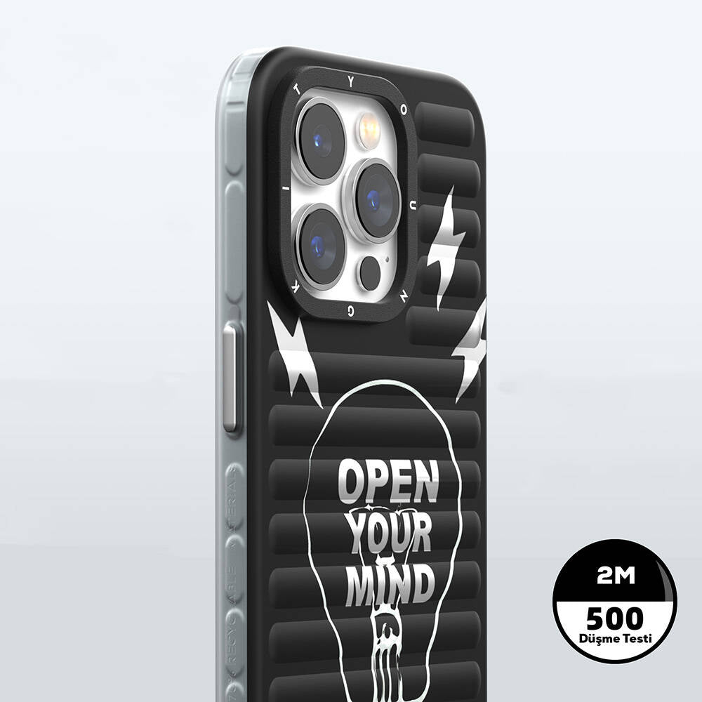 iPhone 15 Pro Kılıf M-safe Şarj Özellikli Youngkit Open Mind Serisi Kılıf