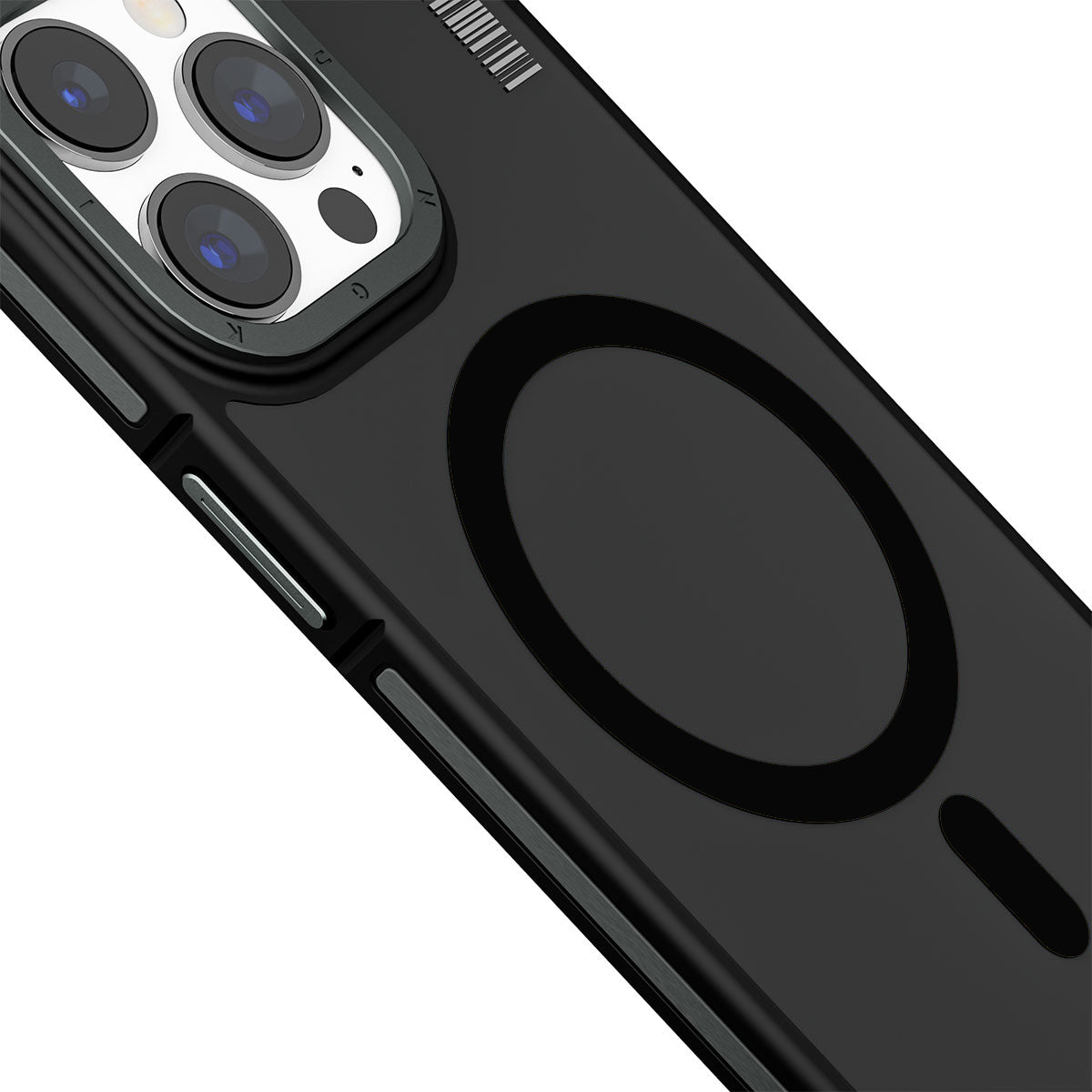 iPhone 15 Pro Kılıf M-safe Şarj Özellikli Youngkit Rock Sand Serisi Kılıf