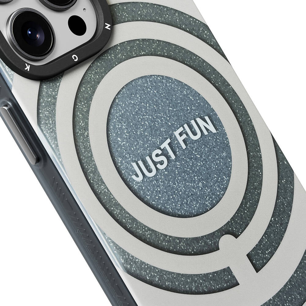 iPhone 15 Pro Kılıf M-safe Şarj Özellikli Youngkit Star Dazzle Serisi Kılıf