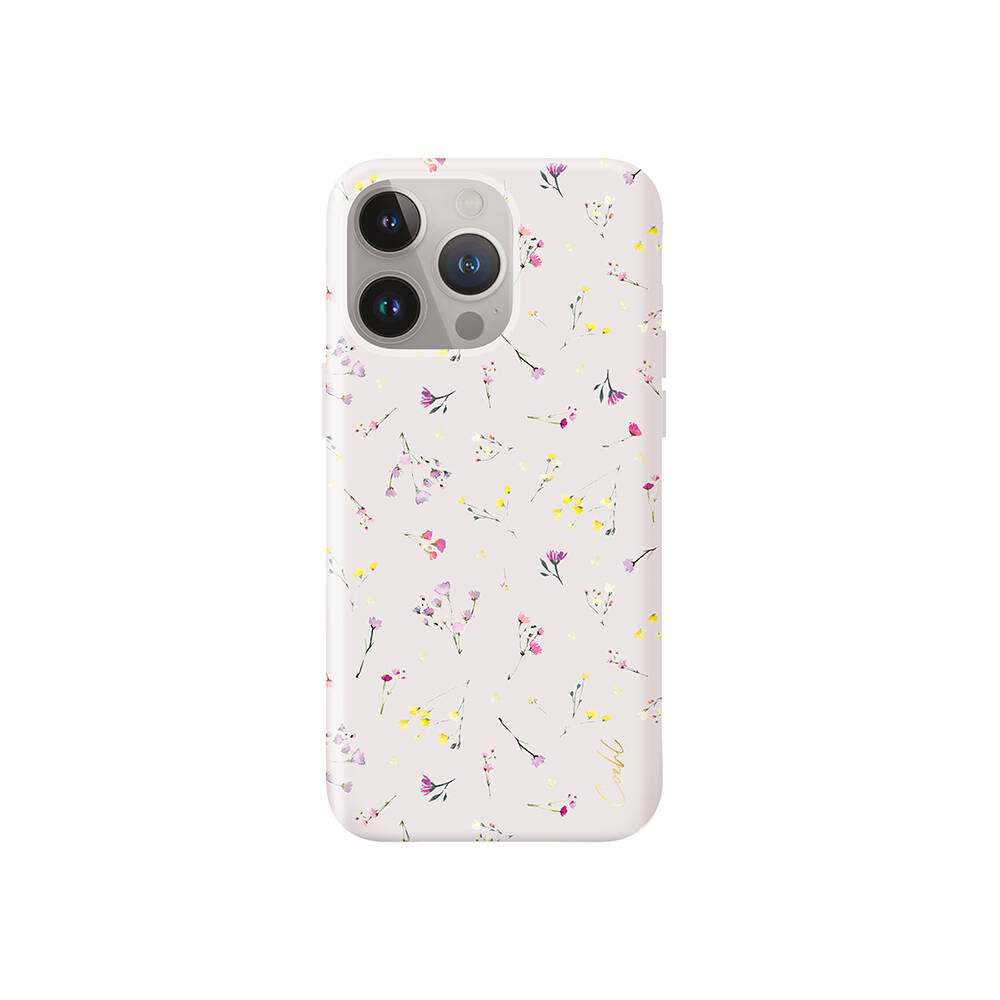 iPhone 15 Pro Kılıf Mini Çayır Çiçekleri Desenli Coehl Prairie Kılıf