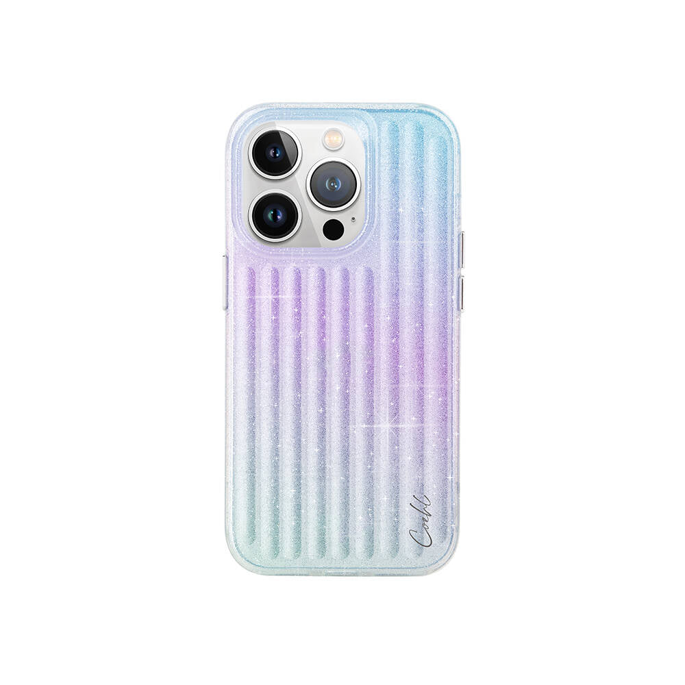 iPhone 15 Pro Kılıf Parlayan Arka Yüzey Coehl Linear Kılıf