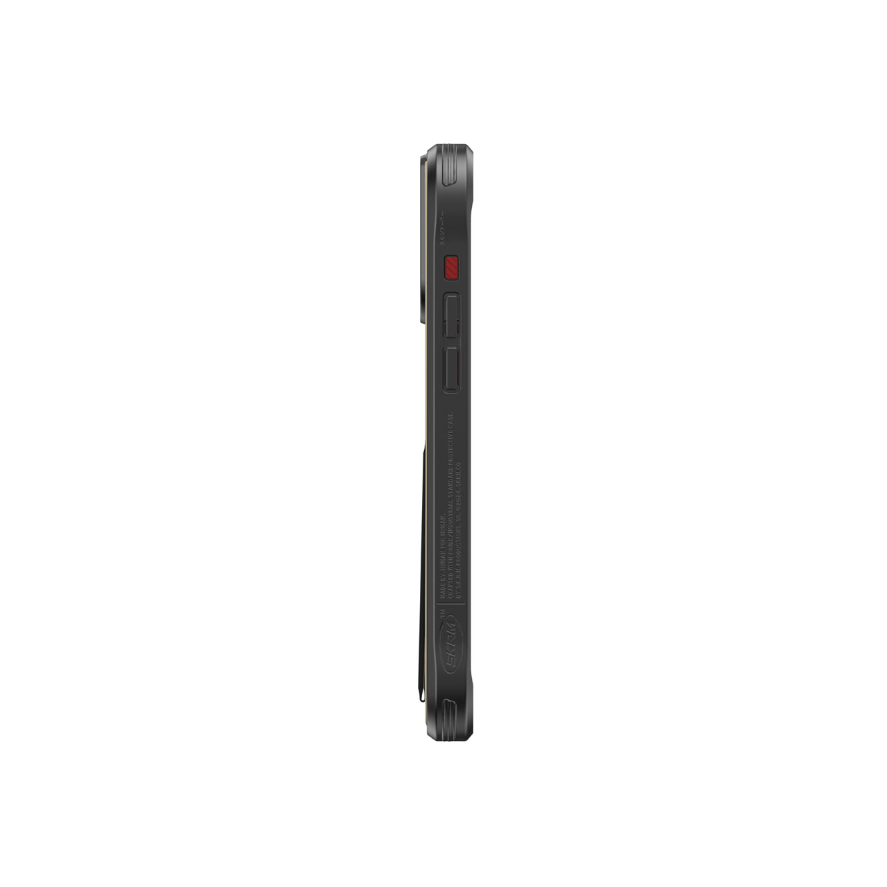 iPhone 15 Pro Kılıf SkinArma Desenli Airbag Tasarımlı Standlı Spunk Kılıf
