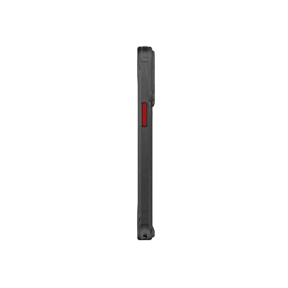 iPhone 15 Pro Kılıf SkinArma M-safe Şarj Özellikli Yazı Desenli Airbag Tasarımlı Orion Kılıf