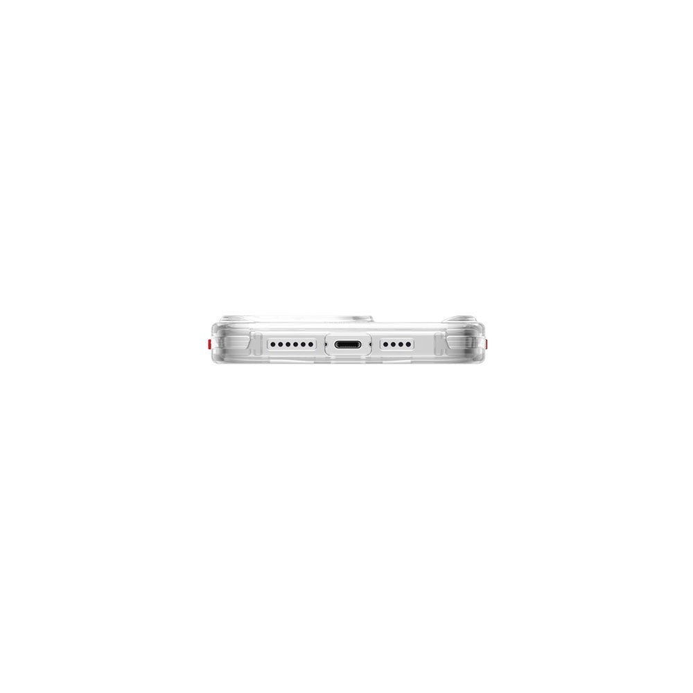 iPhone 15 Pro Kılıf SkinArma Şeffaf Airbag Tasarımlı M-safe Şarj Özellikli Saido Kılıf