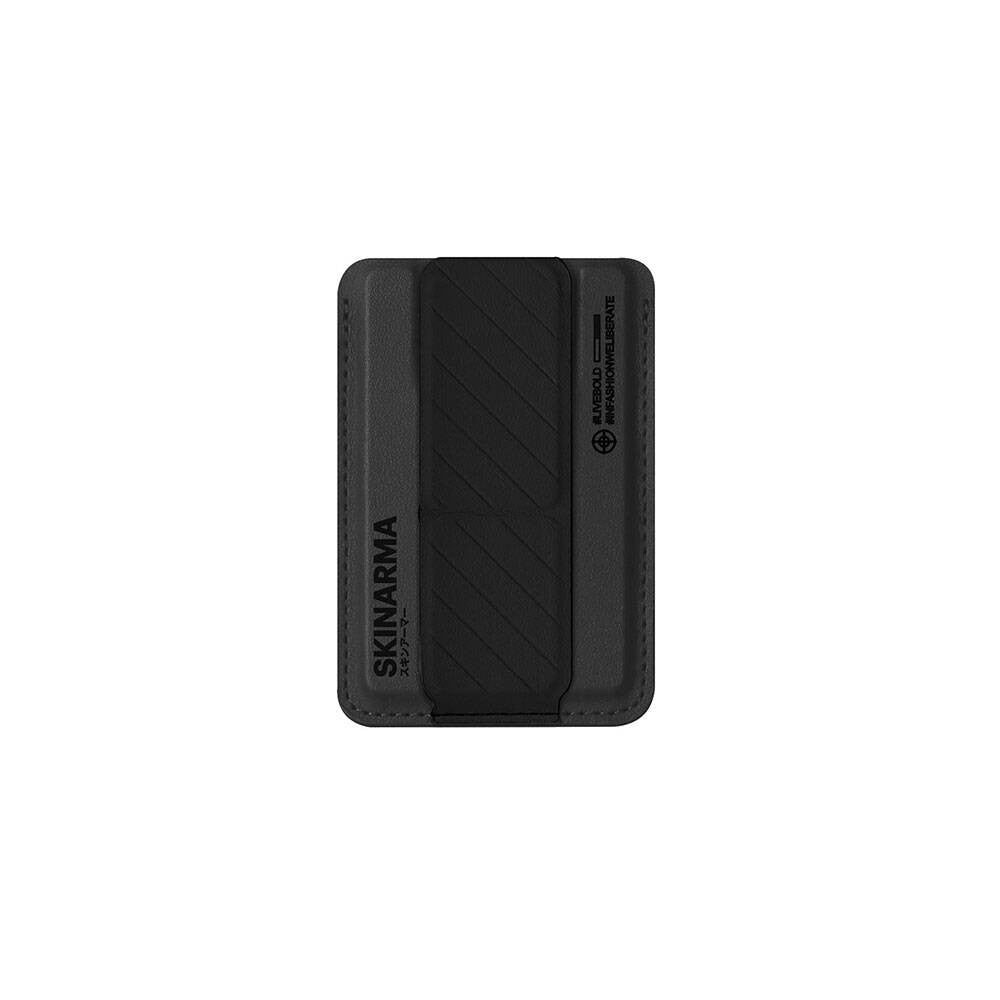 iPhone 15 Pro Kılıf SkinArma Şeffaf M-safe Şarj Özellikli Kado Kartlıklı Saido Kılıf