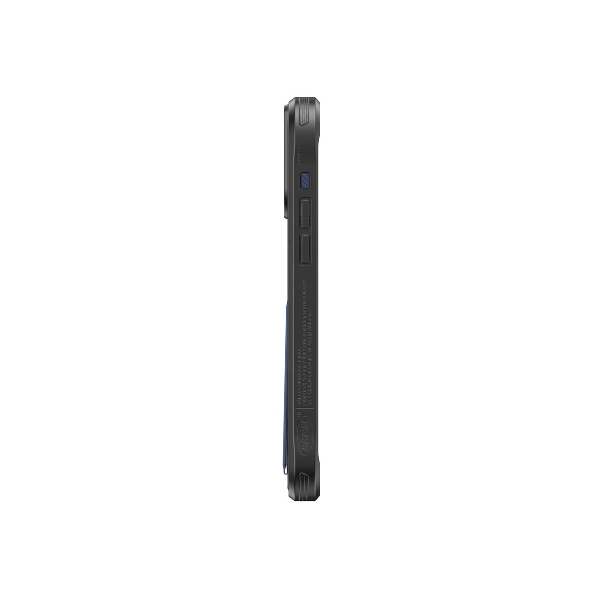 iPhone 15 Pro Kılıf SkinArma Standlı Deri Görünümlü Slate Kılıf