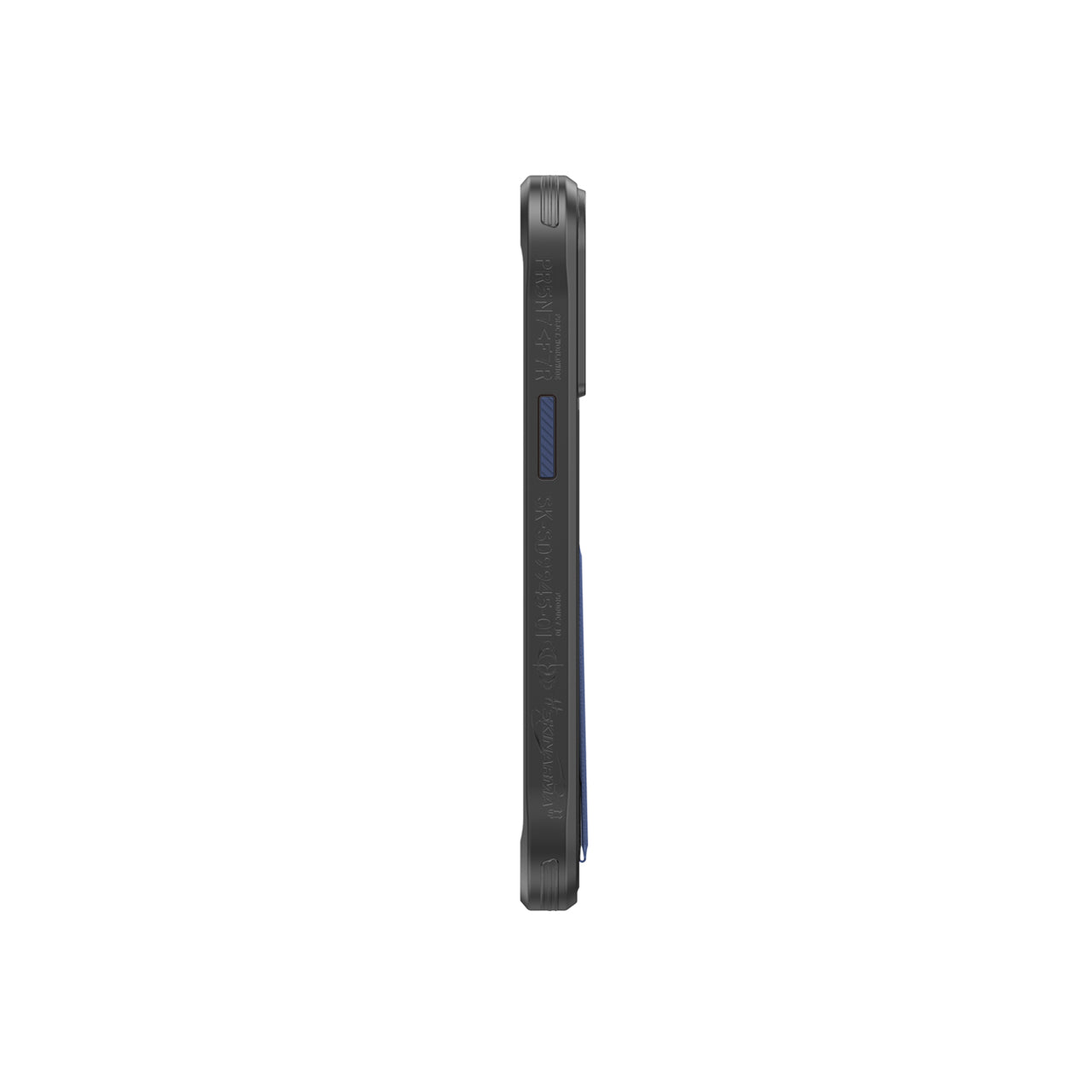 iPhone 15 Pro Kılıf SkinArma Standlı Deri Görünümlü Slate Kılıf