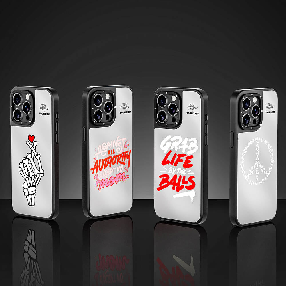 iPhone 15 Pro Kılıf Tobias Fonseca Tasarımlı Youngkit Mirror Kılıf