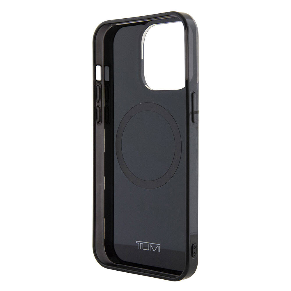 iPhone 15 Pro Kılıf TUMI Orijinal Lisanslı M-safe Şarj Özellikli PC TPU Çift Katmanlı Kamuflaj Desenli Kılıf
