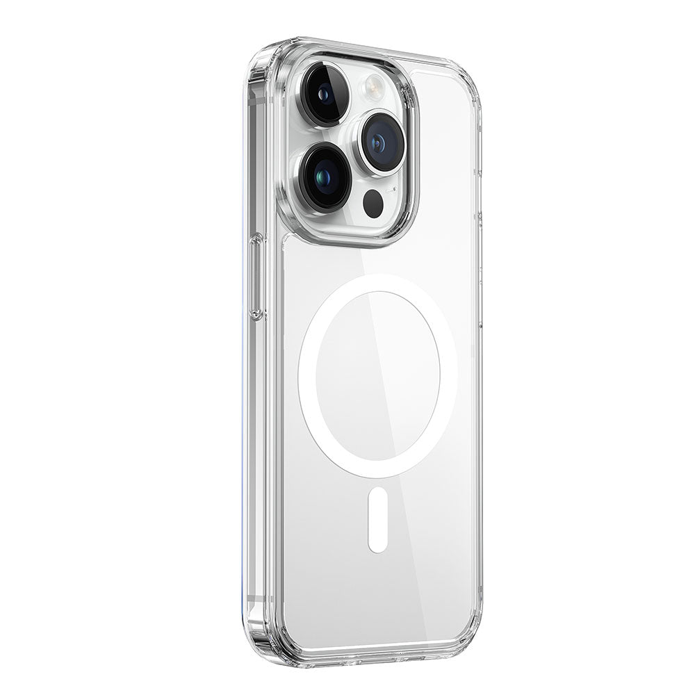 iPhone 15 Pro Kılıf Wiwu MCC-101 Magnetic Crystal Sert PC Kılıf