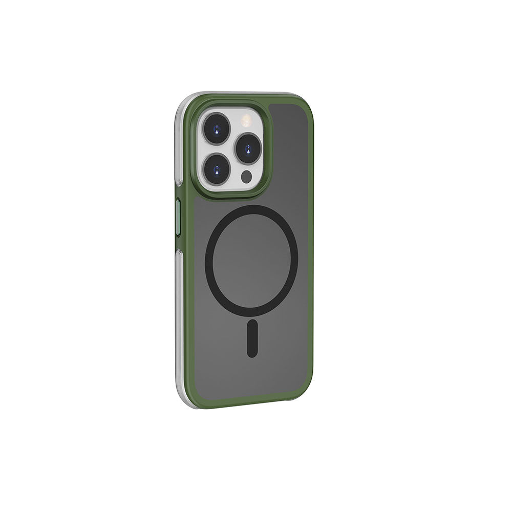 iPhone 15 Pro Kılıf Wiwu ZKK-012 M-safe Şarj Özellikli Air Cushion Kılıf