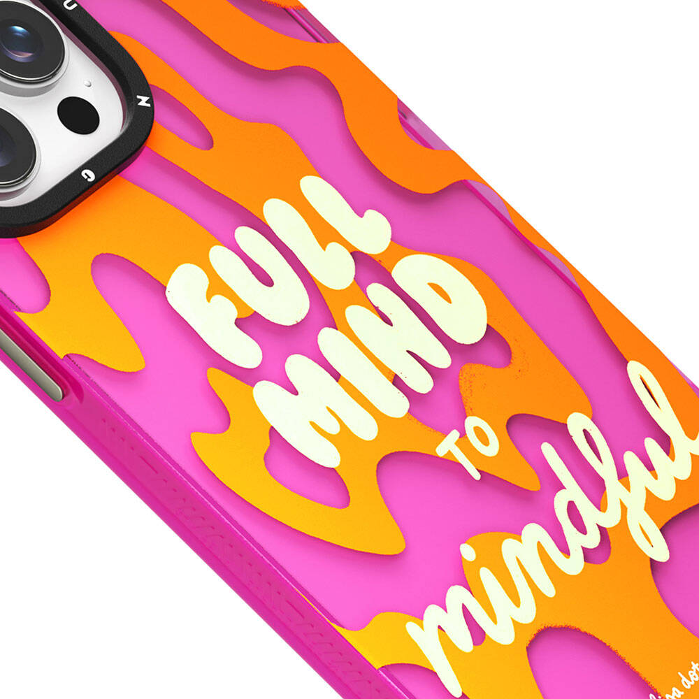 iPhone 15 Pro Kılıf Yazı Desenli Youngkit Mindfulness Serisi Kılıf