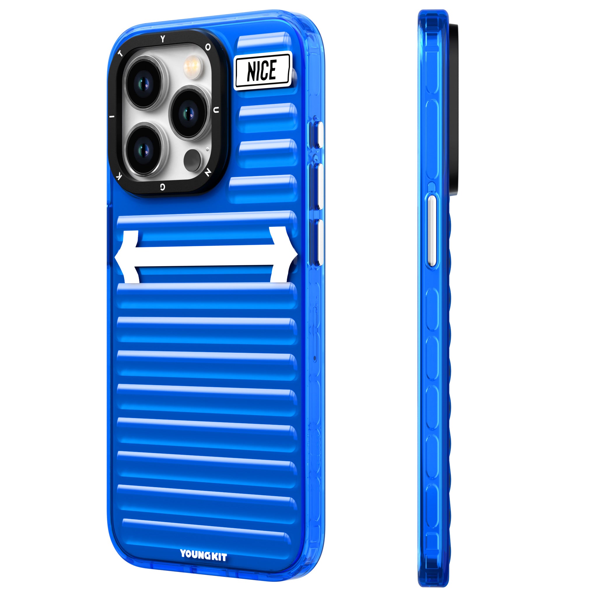 iPhone 15 Pro Kılıf YoungKit Luggage FireFly Serisi Kılıf