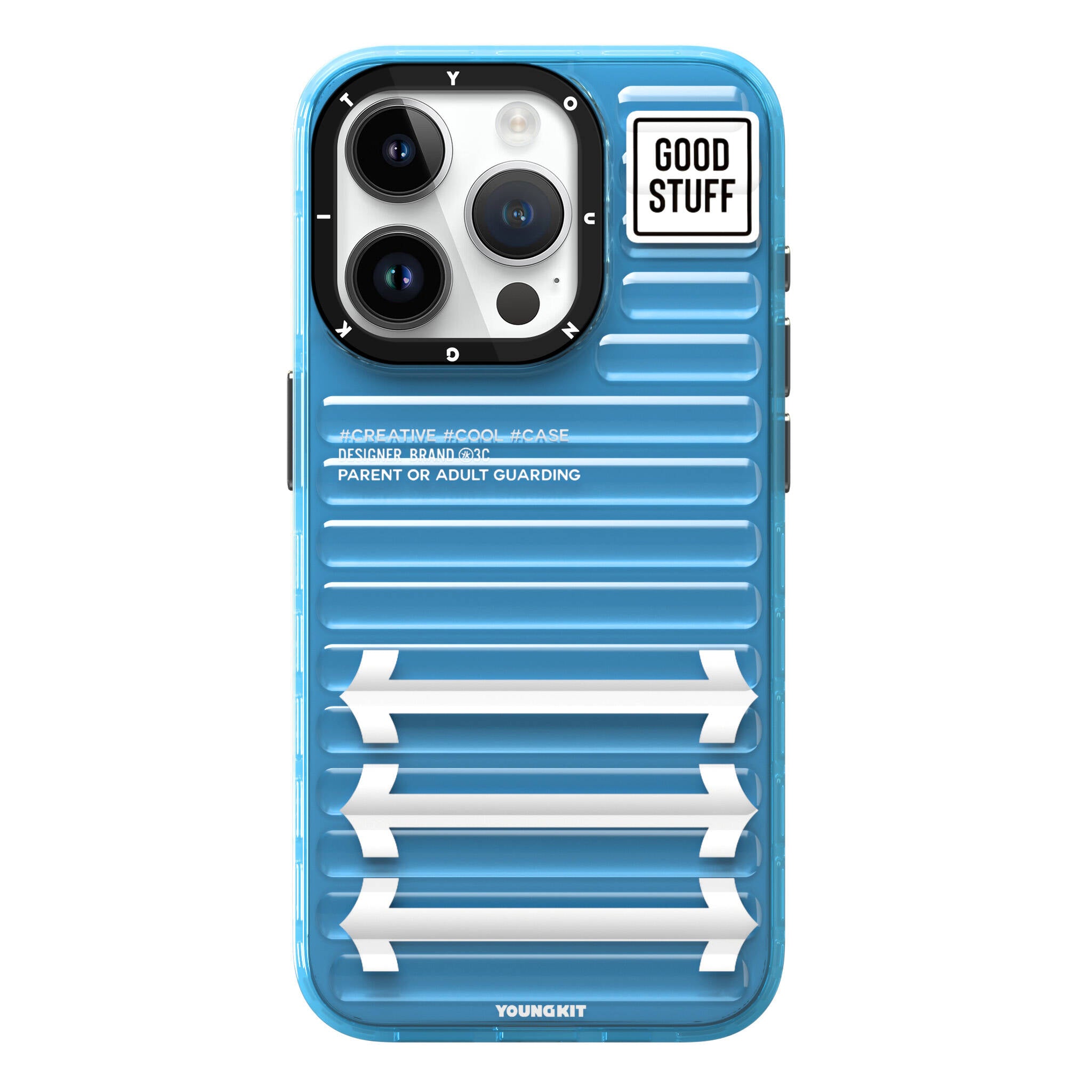 iPhone 15 Pro Kılıf YoungKit Luggage FireFly Serisi Kılıf