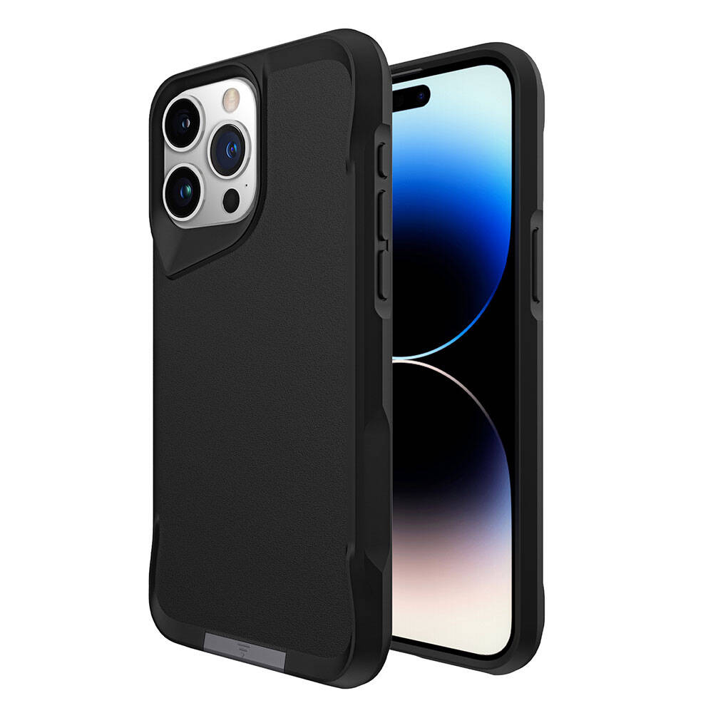iPhone 15 Pro Kılıf Zore Airbag Kenarlı T-Max Mat Standlı Kılıf