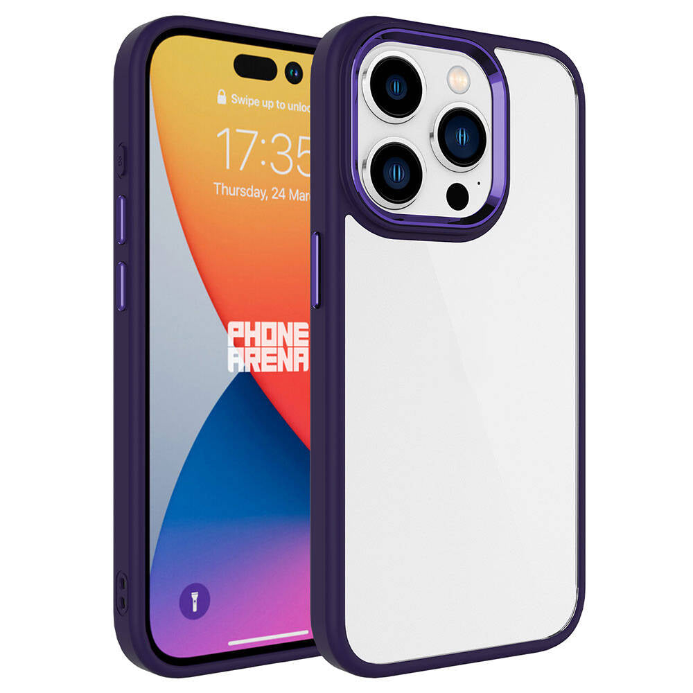 iPhone 15 Pro Kılıf Zore Krom Kılıf