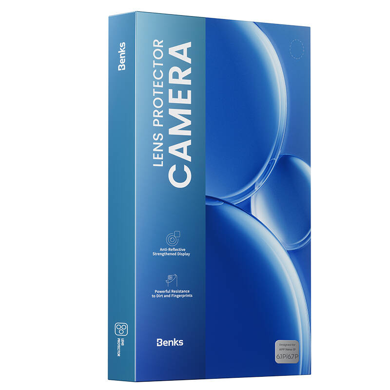 iPhone 15 Pro Max Benks DR Safir Kamera Lens Koruyucu