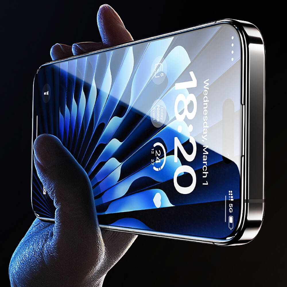 iPhone 15 Pro Max Benks Glass Warrior HD Cam Ekran Koruyucu + Kolay Uygulama Aparatlı