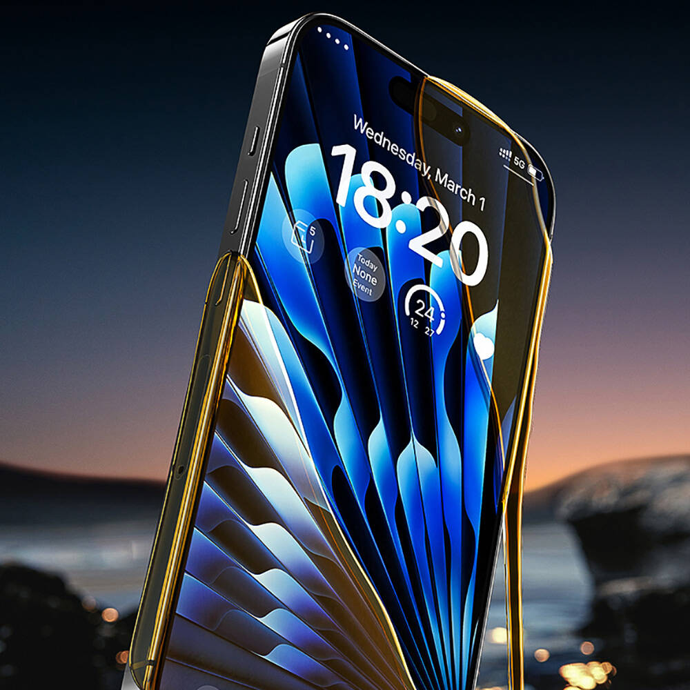 iPhone 15 Pro Max Benks Glass Warrior HD Cam Ekran Koruyucu + Kolay Uygulama Aparatlı