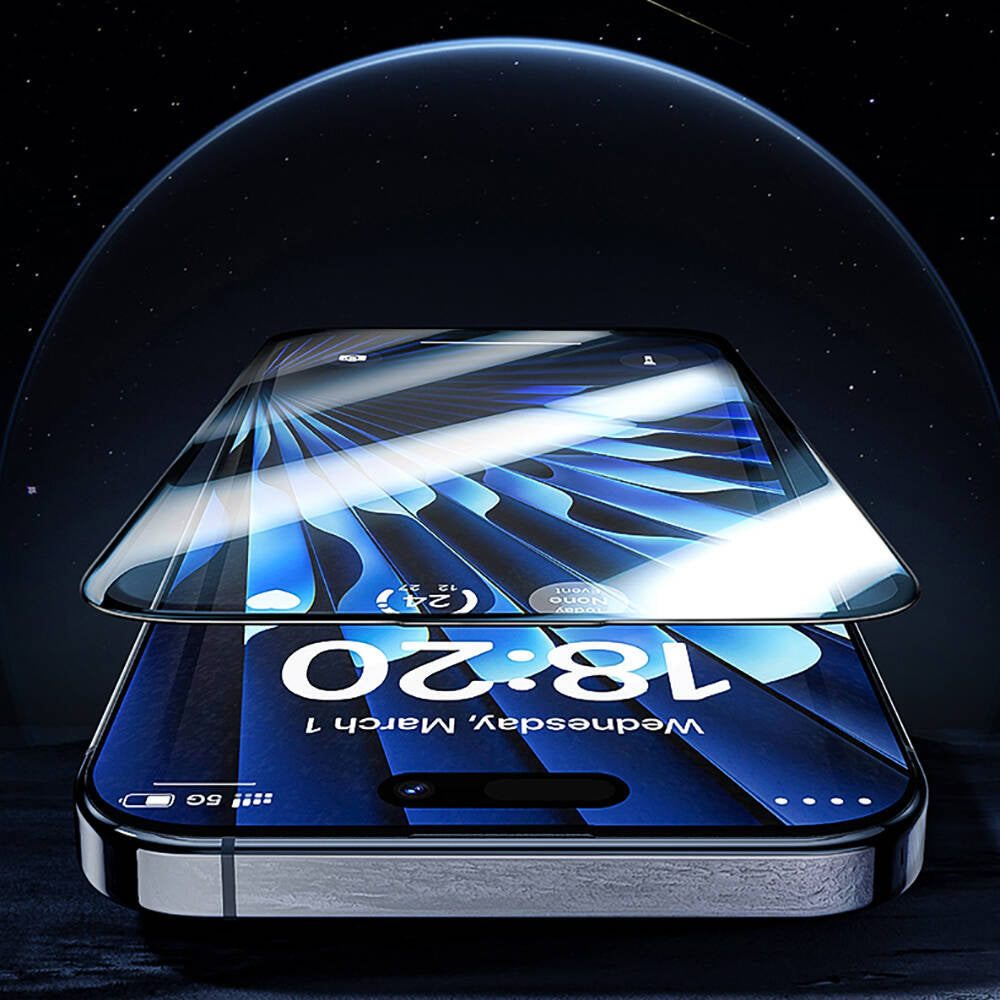 iPhone 15 Pro Max Benks Glass Warrior HD Cam Ekran Koruyucu + Kolay Uygulama Aparatlı