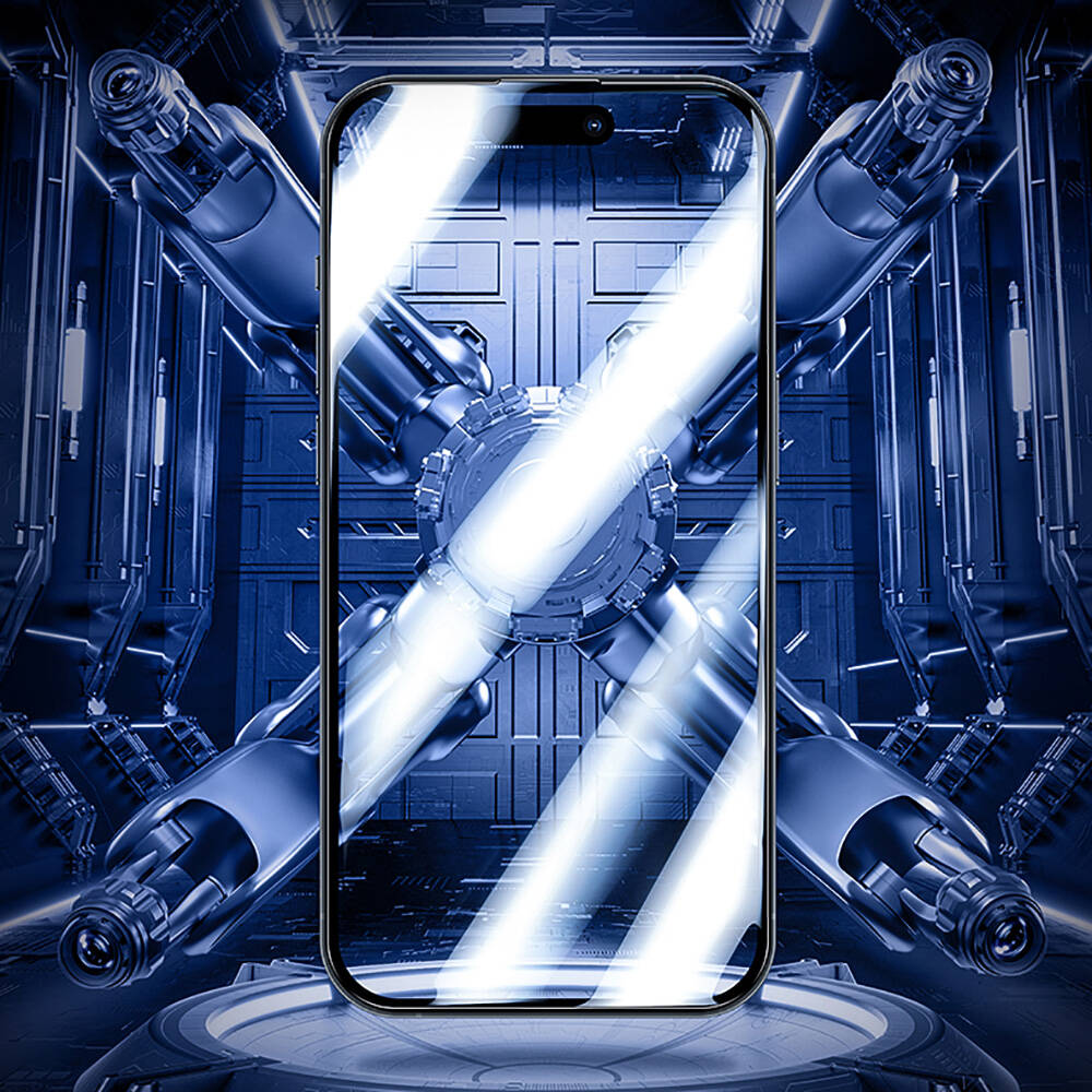 iPhone 15 Pro Max Benks Glass Warrior HD Cam Ekran Koruyucu + Kolay Uygulama Aparatlı